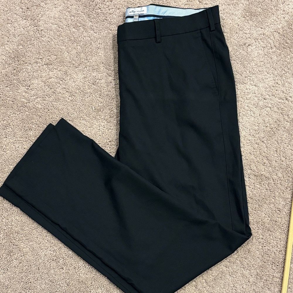 Peter Millar Classic Black Dress Pants